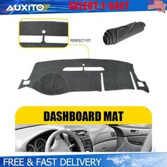 Gray Dash Cover Mat for 2007-13 Chevy Silverado 1500 2500 HD Tahoe Suburban 1-5X