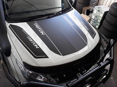AM combo BONNET kit decal stripes fit 2015-2018 MITSUBISHI Triton sticker MQ 4×4