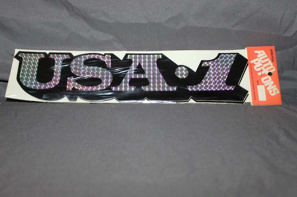 Chroma Graphics Vintage Spectra 70’s 80’s Auto Decal Windshield USA-1
