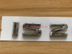 Chrome ABS IS200 Number Trunk Letters Badge Emblems Sticker For 08-20