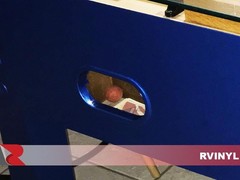 Satin Perfect Blue Vinyl Wrap Film Sheet 1ft x 1ft for Cars & Trucks
