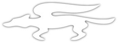 Starfox white sticker decal 7″ x 2″
