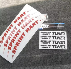 TOPNOTCH MATERIAL SPRINT HART TUNER HIGH QUALITY REPLACEMENT DECAL STICKER SET