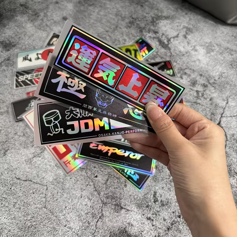 Automotive JDM 24 Decals Stickers Pack V1 Car Racing Turbo Drift Lot