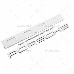Chrome Porsche Letters Rear Badge Emblem Look Deck lid 991-559-235-91