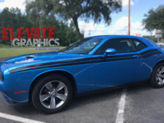 For Dodge Challenger Stripes Side Beast Graphics Vinyl Decal Sticker 2011-2023