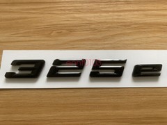 Gloss Black 3D ABS Letters Trunk 325e Emblem Rear Badge for BMW 2017-2022 325e