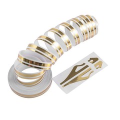 High Quality Gold Vinyl Stripe Tape Decals Transform Your Vehicle’s Look!