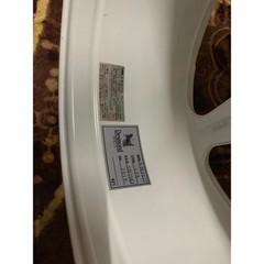 8 PCS 1 Pair Custom EVO REGAMASTER DESMOND Wheels Set Production Tag Stickers
