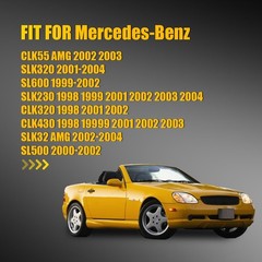 Mirror Glass Replacement Heated w/ Backing Left or Right for Mercedes-Benz CLK55