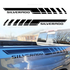 Bedside Vinyl Decals Fits Chevy Silverado 1500 RST 4×4