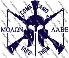 Molon Labe,Spartan,Gun Rights,Don’t Tread On Me,We The People,Custom Vinyl Decal