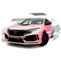 3M Colored PPF / PWF Series Gloss Flip Winter Rose Paint Protection | PWF-GP231