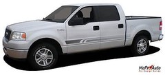 Viking Lower Rocker Fading Vinyl Graphic Decal for Chevy Silverado Ford F-150