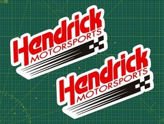 Hendrick Motorsports Water Proof UV Safe Glossy Vinyl Decal / Sticker Nascar