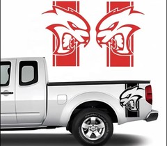 Side Decal Vinyl Graphic Sticker Dodge Ram Truck Quarter Panel Bed Set of 2