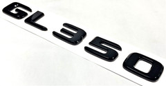 GLOSS BLACK GL350 FOR MERCEDES REAR TRUNK EMBLEM BADGE NAMEPLATE DECAL LETTERS