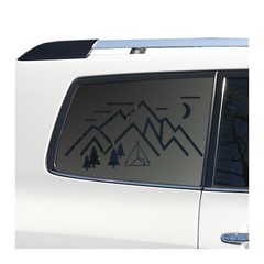 Minimalist Design mountain Decal for 2008-2013 Toyota Highlander TH2-CX1