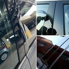 1/2set Door Pillar Post Trims For 2005-2010 Chrysler 300 300C/ Magnum Car Trim J