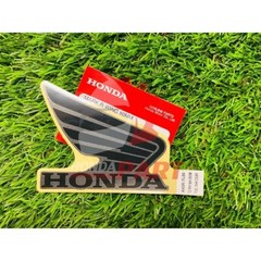 W8 Custom Wings Decal Vinyl Sticker for Honda Racing Cars ATVs MX L80 mm X2