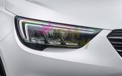 Headlight Hex Holographic Gloss Clear Taillight Tint Film Fog Sticker Honeycomb