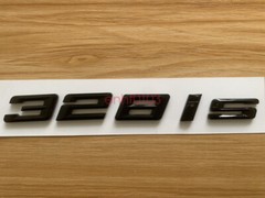 Gloss Black 3D ABS Letters Trunk 328is Emblem Rear Badge for BMW 2017-2022 328is