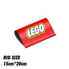 Building Block Style Car Trunk Tag Sticker 15cmx20cm Waterproof Body Decal Label