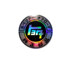 Toyota TEQ Overland JDM Holographic Sticker for Tacoma Tundra 4Runner FJ RAV4 GR