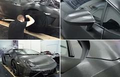 12″ x 60″ Black Brushed Aluminum Vinyl Film Wrap Sticker Decal Air Bubble Free