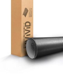 VVivid Xpo Gunmetal Brushed Steel Vinyl Wrap Film | V163