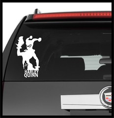 Decal Vinyl Truck Car Sticker – DC Comics Batman Harley Quinn v3