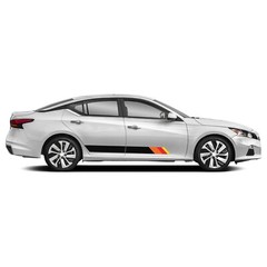 Retro stripe Decal for Nissan Altima S SV SL SR Midnight Platinum graphic design