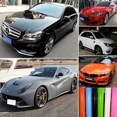 Solid Matte Glossy Bright Whole SUV Car Hood Vinyl Wrap Decal Chrome Sticker US
