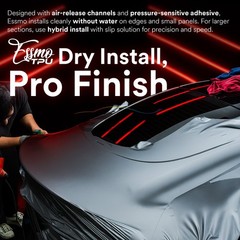 Gloss Metallic Nightfall Purple PPF TPU Paint Protection Film Dry Wet Vinyl Wrap