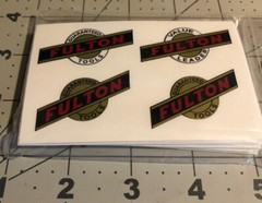 Fulton Guaranteed Tools Value Leader U.S.A. Decals reproduction Set 4