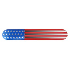 Car Motorcycle Accessories 6″ x 1″ 3D American Flag Metal Stickers Decals Emblem