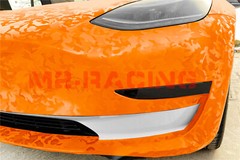 Camouflage Shadow Orange Camo Pattern Car Vinyl Wrap Decal Sticker Sheet Film