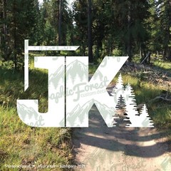 JK Letters Decal for Jeep Wrangler JK (2007-2018)