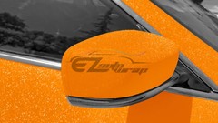 Matte Glitter Orange Frosted Sparkle Sticker Decal Sheet Car Vinyl Wrap Film