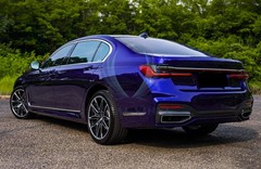 ESSMO PET Super Gloss Metallic Royal Indigo Blue Car Vinyl Wrap Decal Like Paint