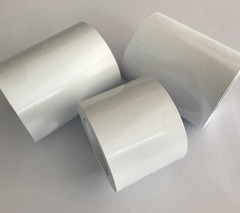 4″ x 60″ White Glossy Gloss Tape Vinyl Car Sticker Strip Film Self-adhesive