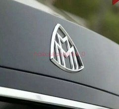 Maybach set Fender Side Rear Trunk Emblems Badge For S Class