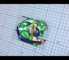 Roronoa Zoro ONE PIECE Anime peeking peeker JDM Car Sticker #O23