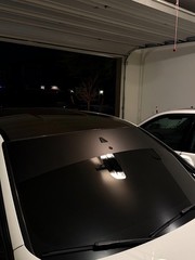 BMW F80 F82 M3 M4 Sensor Cut Matte Sun Visor Sun Strip (TWO SIZE OPTIONS)