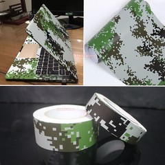 Bubble Free Camouflage Camo Car Digital Forest Vinyl Wrap Film Trim Sticker ABUS