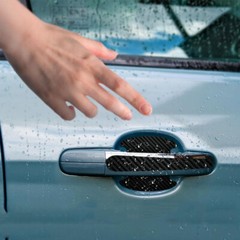 8PCS Car Door Handle Bowl Protector Cover Anti Scratch Sticker Accessories Trims