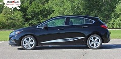 Impel Rocker Door Stripes Vinyl Graphic Decals 3M Kit 2016-2018 2019 Chevy Cruze