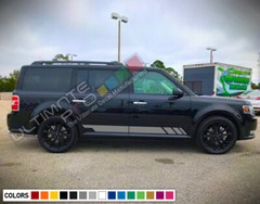 Stickers Decal for Ford Flex Stripes Graphics door body part lip 2012 2011 2010