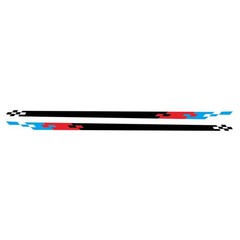 New Universal Car Sticker Three Colors Strip Style Racing Car Body Side Decal