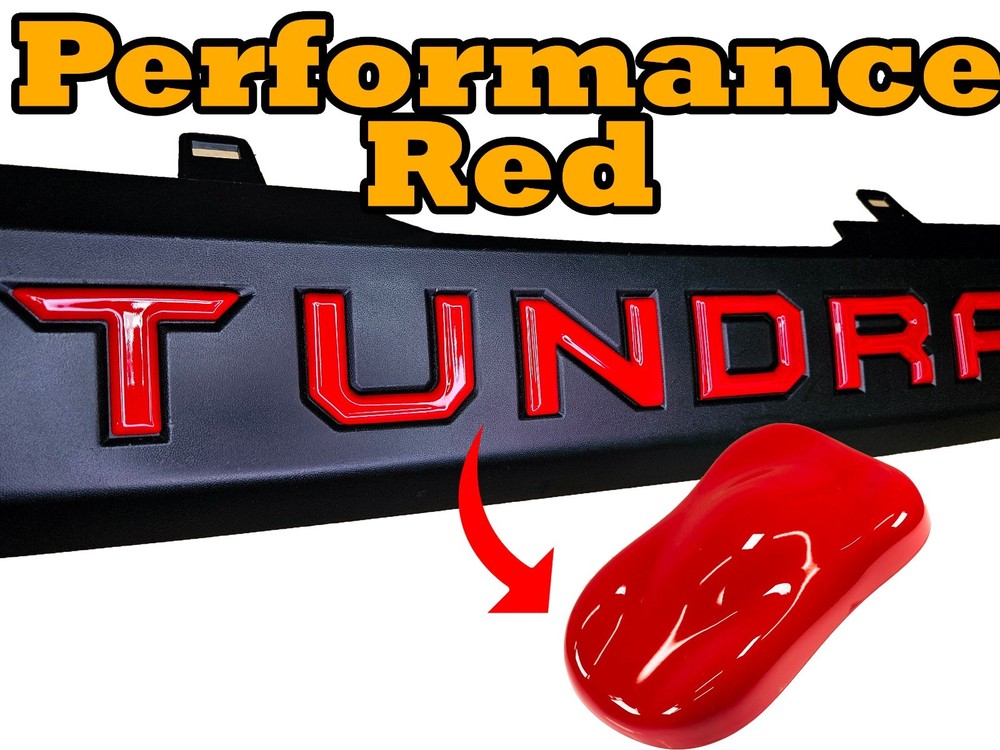 Front Bumper Letter Inserts Compatible with 2022-2026 Tundra